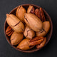 Pecan nut with shell