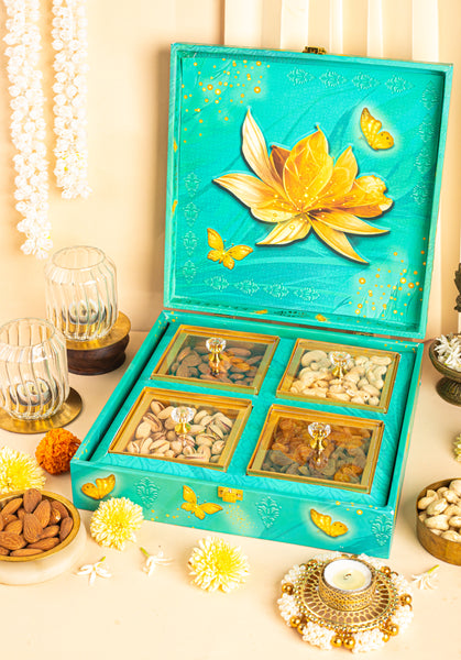 Blue Butterfly Box